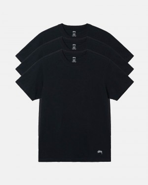 Camiseta Stussy Stussy Undershirts Negras | 62109-QNZD