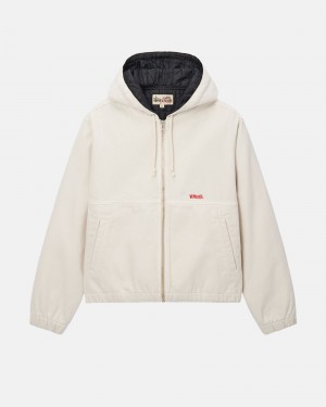 Chaquetas Stussy Trabajo Insulated Lona Beige | 26539-AMBW