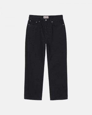 Jeans Stussy Classic Overdyed Negras | 12869-RTFO