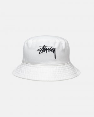 Sombreros Stussy Bucket Big Stock Beige | 85091-BEFD