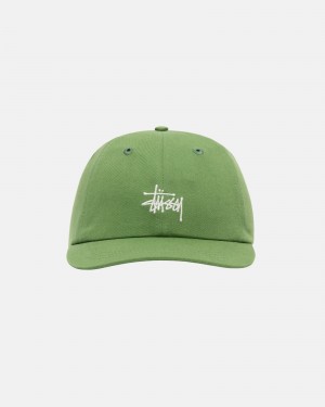 Sombreros Stussy Low Pro Basic Stock Strapback Verde | 23105-JZAM