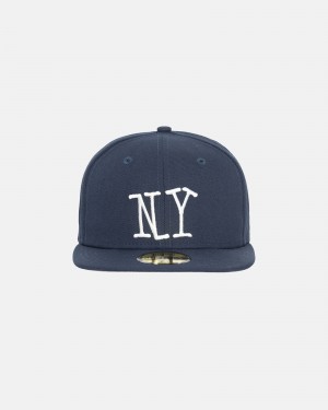 Sombreros Stussy New Era 59fifty Ny Azul Marino | 19287-EYRA