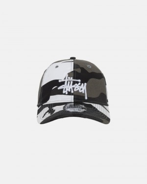 Sombreros Stussy New Era 9twenty Basic Strapback Blancas Camuflaje | 56871-BYRV