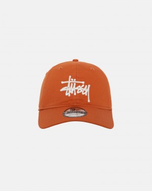 Sombreros Stussy New Era 9twenty Basic Strapback Naranjas | 91682-BSDL