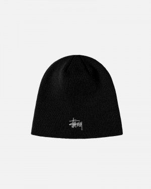 Sombreros Stussy Skullcap Basic Negras | 98704-ECGX