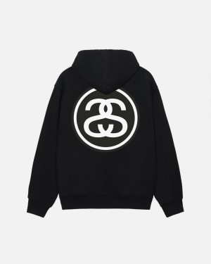 Sudadera con Capucha Stussy Ss-Link Negras | 85064-DHJZ