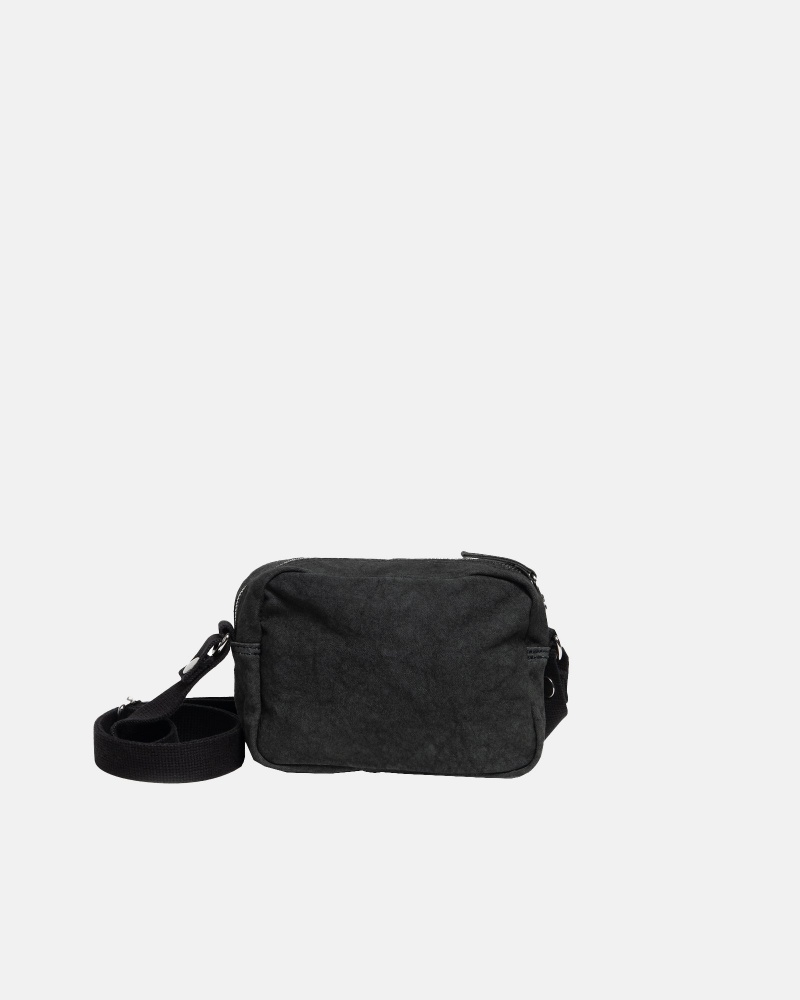 Bolsas Stussy Lona Side Pouch Negras | 92653-GITN