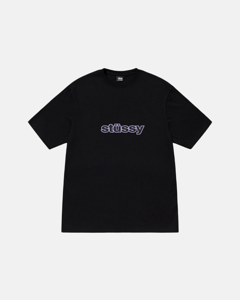 Camiseta Stussy Ss-Link Negras | 73509-QDZB