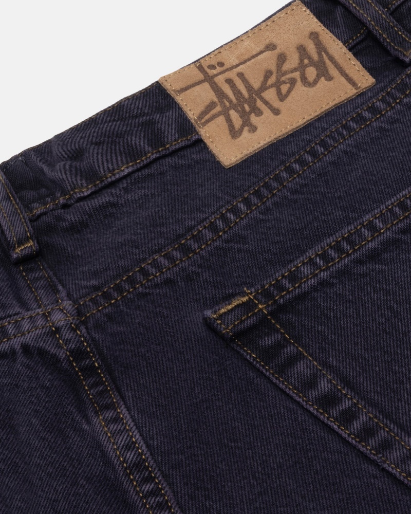 Jeans Stussy Big Ol' Denim Azul Marino | 08423-DTOH