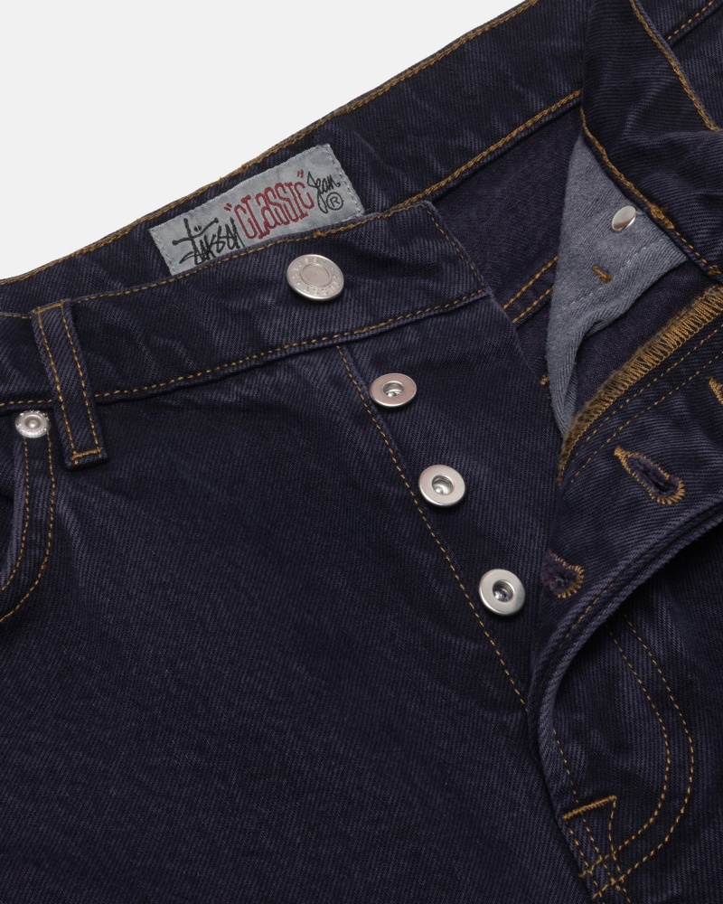 Jeans Stussy Classic Denim Azul Marino | 30945-WMJT