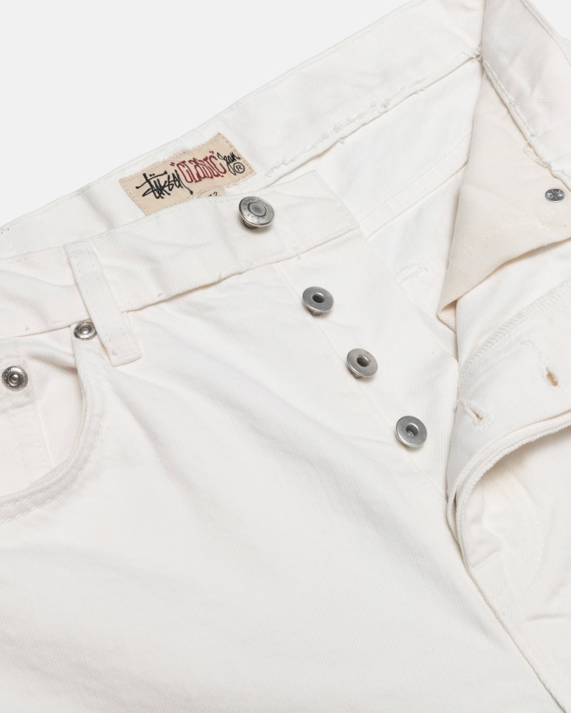 Jeans Stussy Classic Overdyed Beige | 45291-OTMD