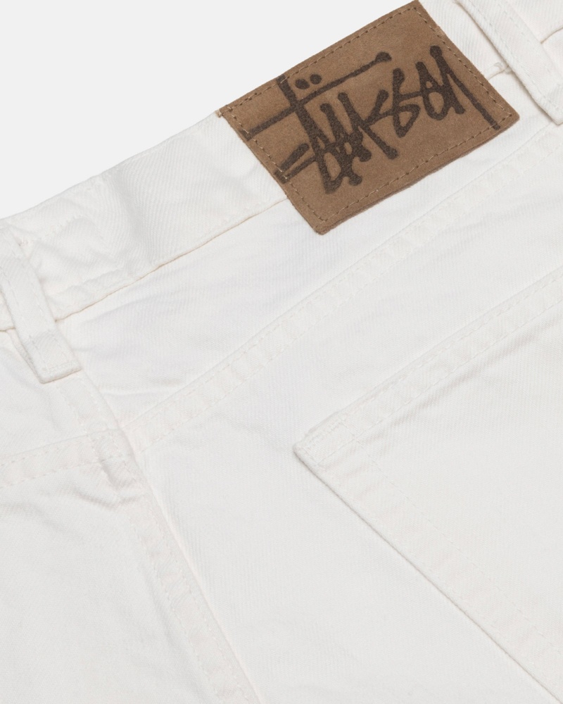 Jeans Stussy Classic Overdyed Beige | 45291-OTMD