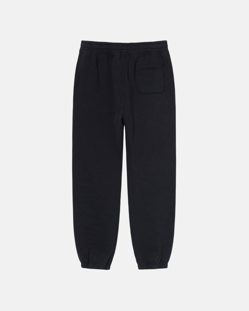 Pantalon Deportivo Stussy Stock Logo Negras | 80961-HGUC