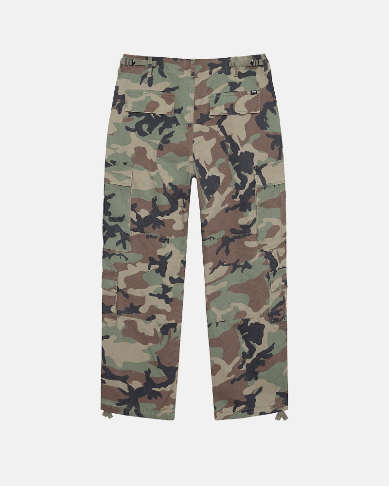 Pantalon Stussy Surplus Cargo Ripstop Camuflaje | 40851-CASL