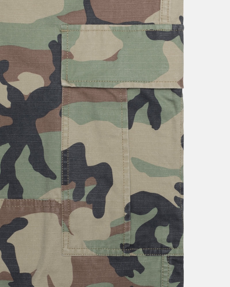 Pantalon Stussy Surplus Cargo Ripstop Camuflaje | 40851-CASL