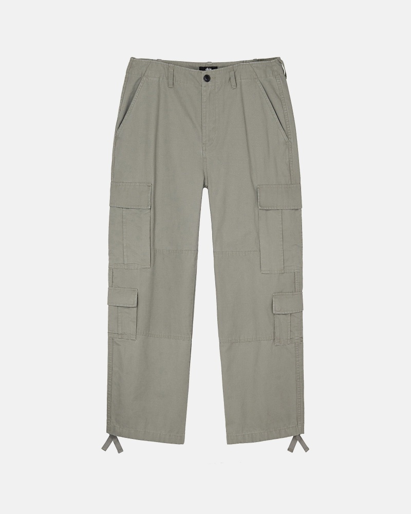 Pantalon Stussy Surplus Cargo Ripstop Verde Oliva | 13260-MPCT