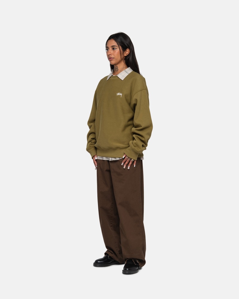 Pantalon Stussy Workgear Trouser Twill Marrones | 75682-EKPR