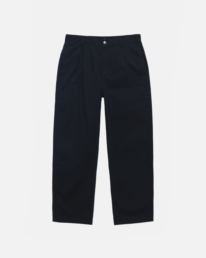 Pantalon Stussy Workgear Trouser Twill Negras | 17054-RIQL