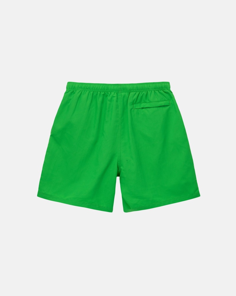 Short Stussy Agua Stock Verde | 74062-KQWN