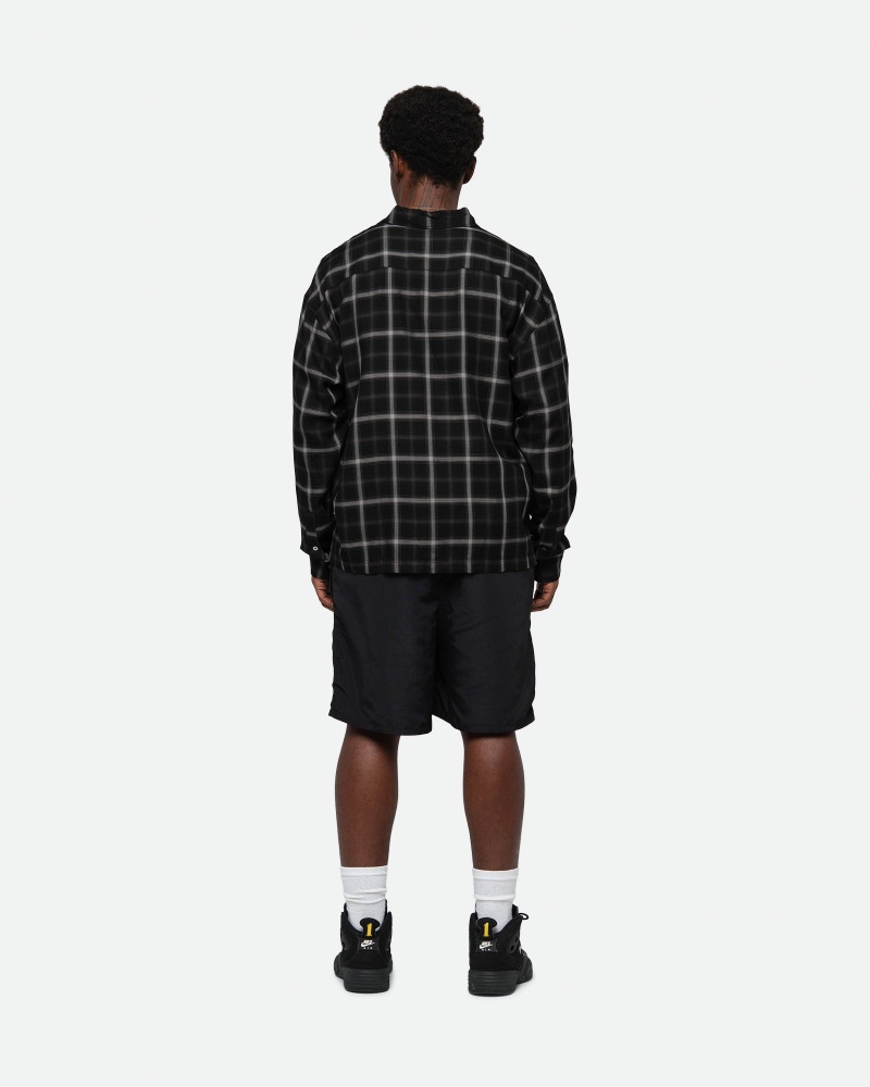 Short Stussy Mesh Big Basic Negras | 56213-CRMB