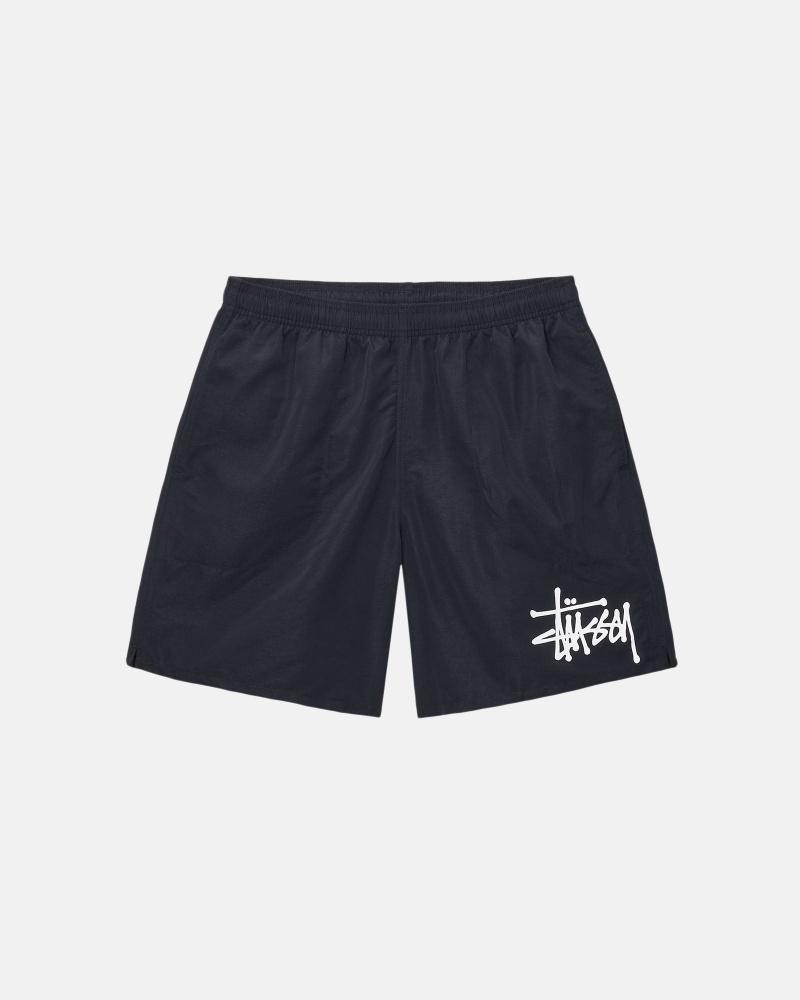 Short Stussy Mesh Big Basic Negras | 56213-CRMB