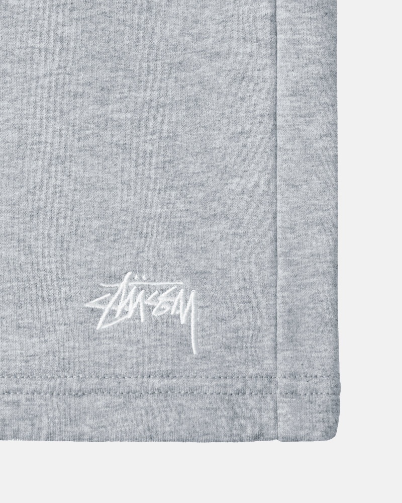 Short Stussy Stock Logo Gris | 24635-DMAL