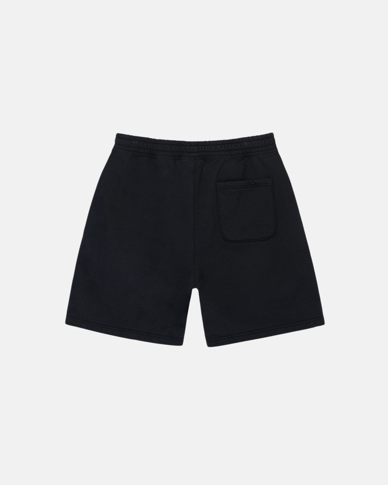 Short Stussy Stock Logo Negras | 50879-WPYQ