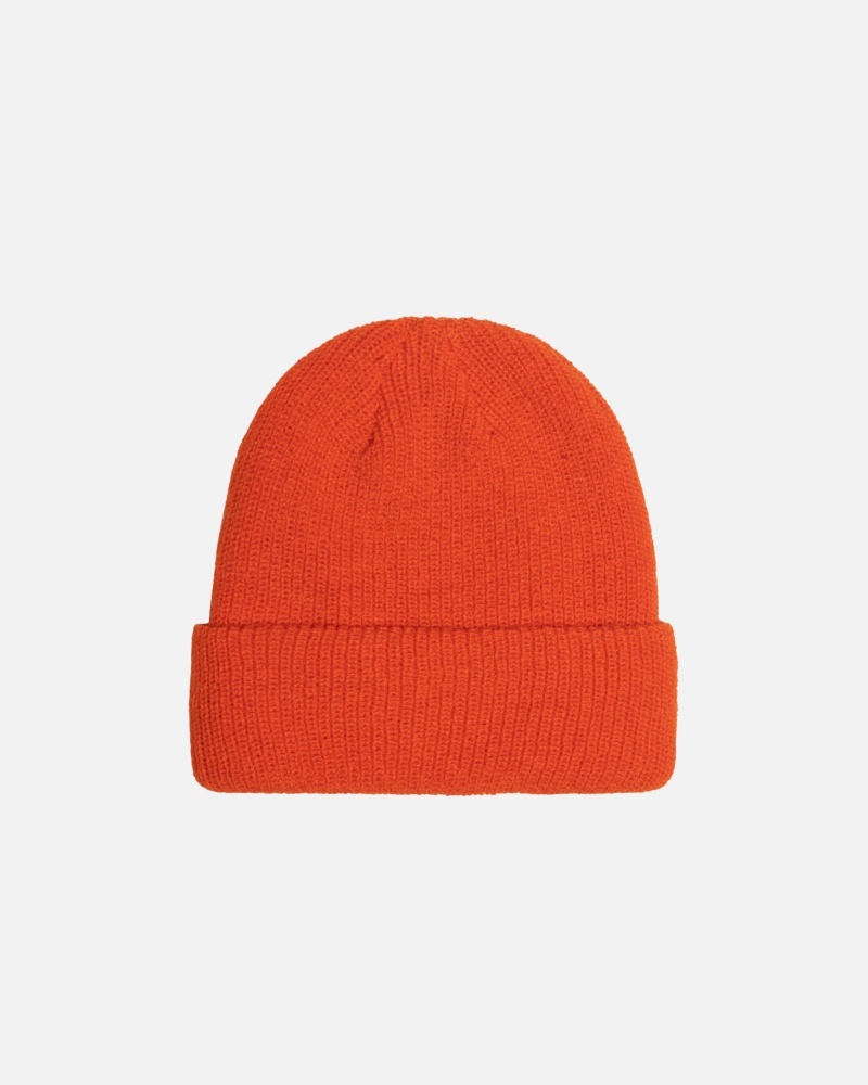 Sombreros Stussy Cuff Beanie Basic Naranjas | 48916-SVIE