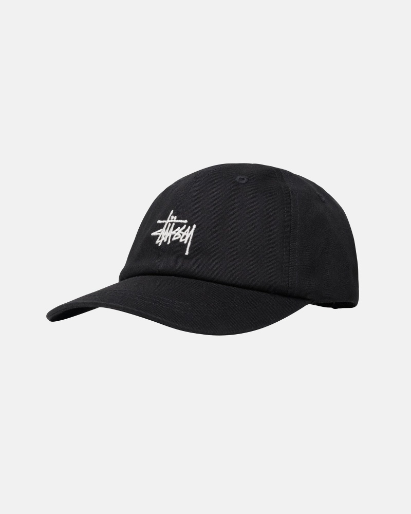 Sombreros Stussy Low Pro Basic Stock Strapback Negras | 35916-EKUR