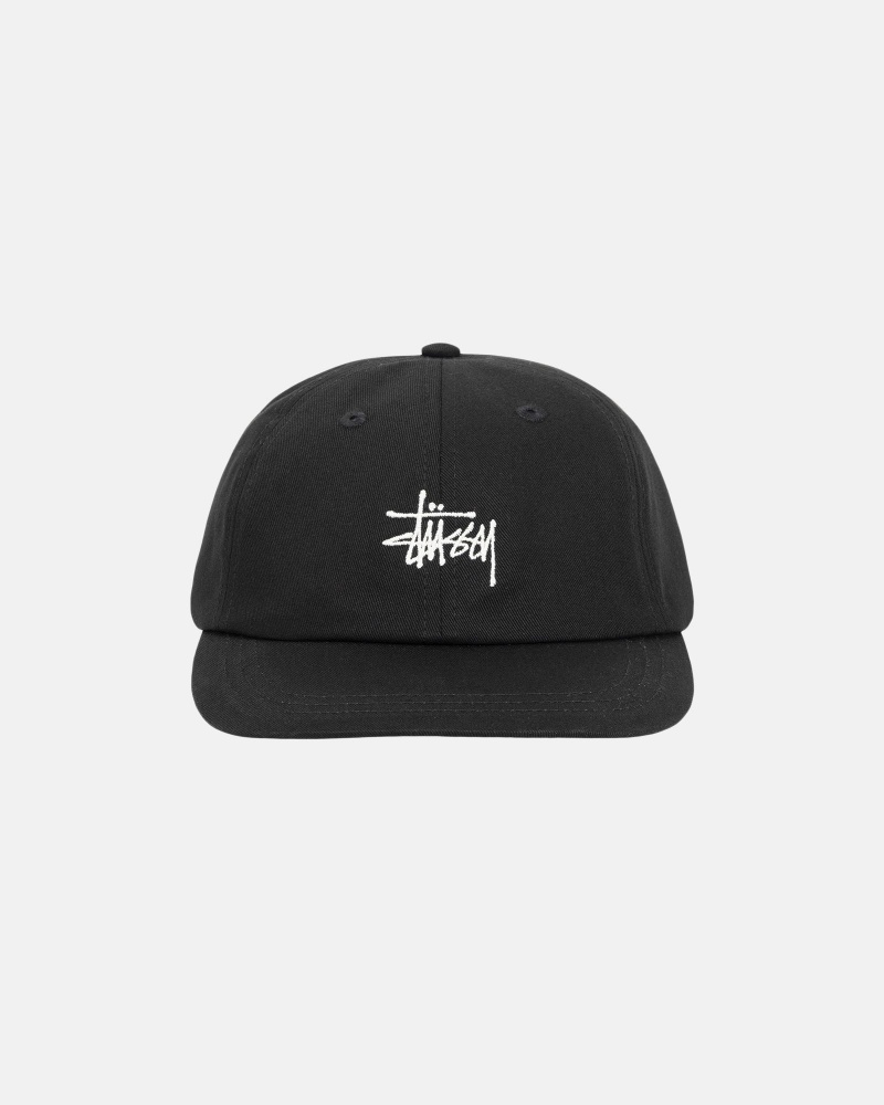 Sombreros Stussy Low Pro Basic Stock Strapback Negras | 35916-EKUR