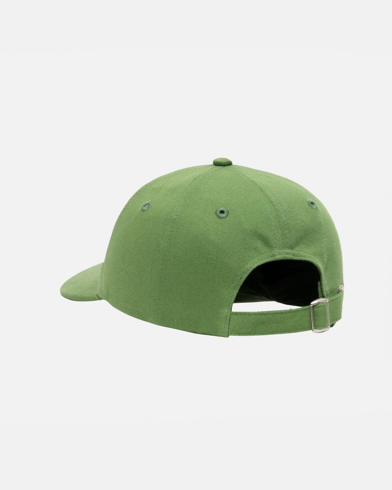 Sombreros Stussy Low Pro Basic Stock Strapback Verde | 23105-JZAM