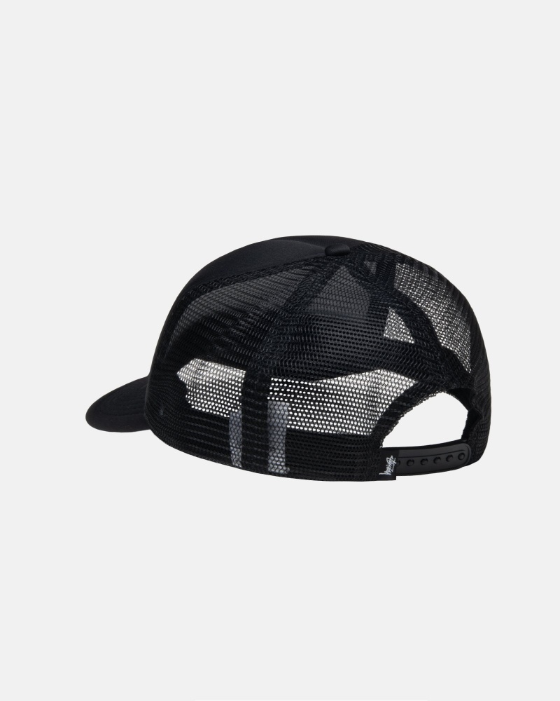 Sombreros Stussy Trucker Ss-Link Snapback Negras | 45320-VOUP