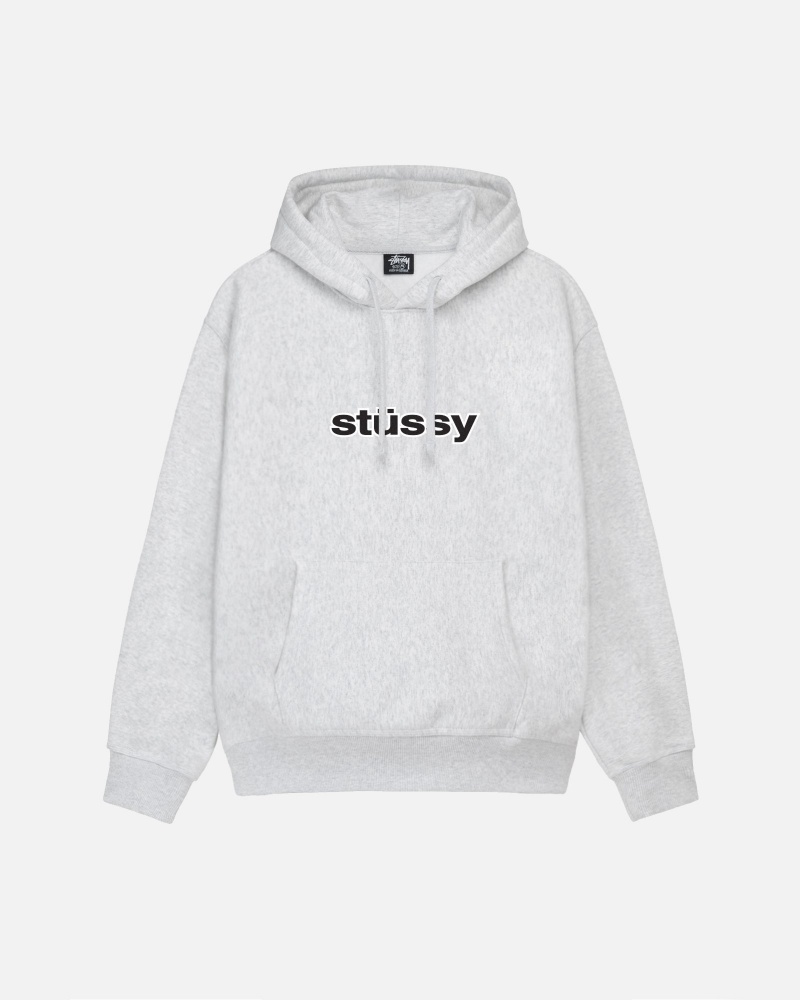 Sudadera con Capucha Stussy Ss-Link Gris | 45637-JWOX