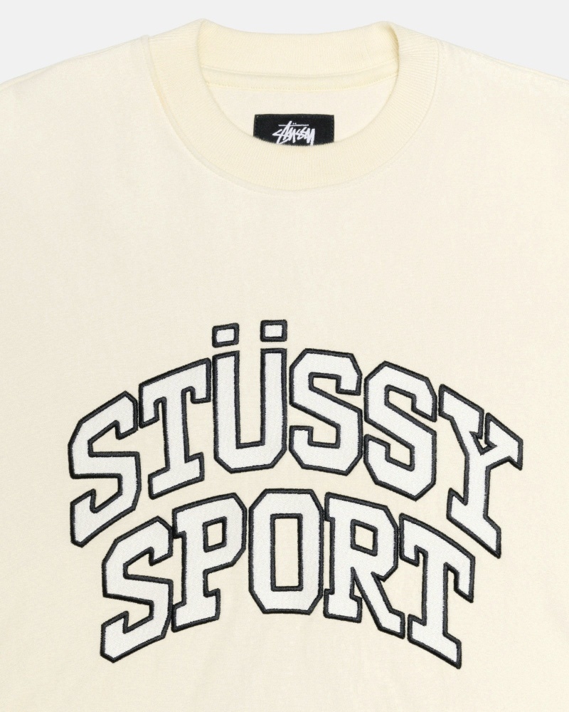 Sudaderas Stussy Stüssy Deporte Relaxed Oversized Crew Blancas | 45107-EDVP